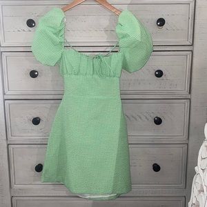 Gingham Mini Dress